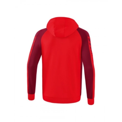 Veste Six Wings à Capuche Erima Rouge/Bordeaux - Espace-Handball.com