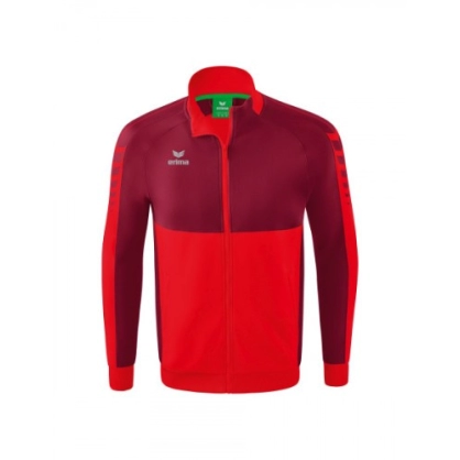 Veste Worker Six Wings Rouge/Bordeaux - Espace-Handball.com