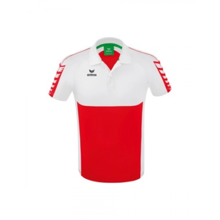Polo Six Wings Erima Rouge/Blanc