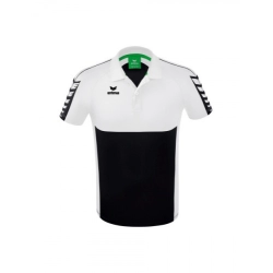 Polo Six Wings Erima Noir/Blanc - Espace-Handball.com