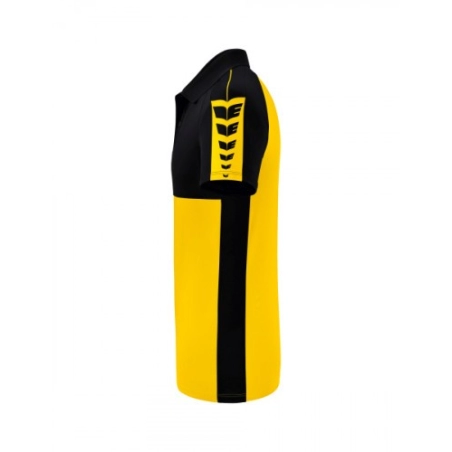 Polo Six Wings Erima Jaune/Noir