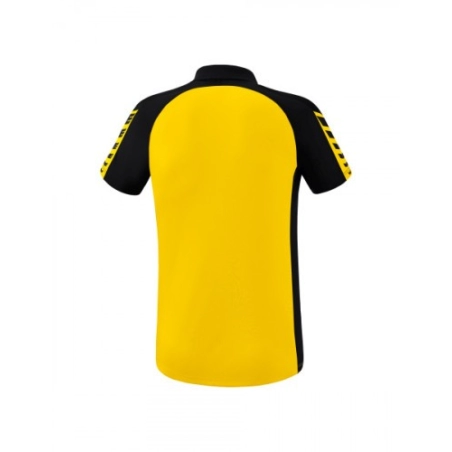 Polo Six Wings Erima Jaune/Noir