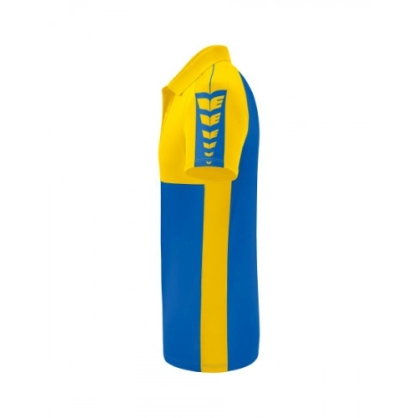 Polo Six Wings Erima Bleu/Jaune - Espace-Handball.com