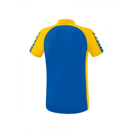 Polo Six Wings Erima Bleu/Jaune