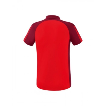 Polo Six Wings Erima Rouge/Bordeaux - Espace-Handball.com