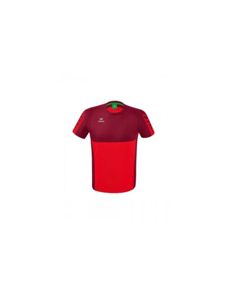 T-shirt Six Wings Erima Junior Rouge/Bordeaux