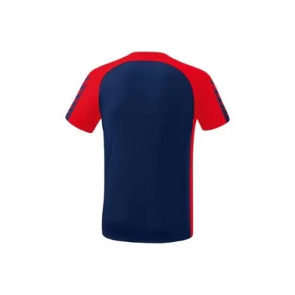 T-shirt Six Wings Erima Junior Bleu/Rouge - Espace-Handball.com