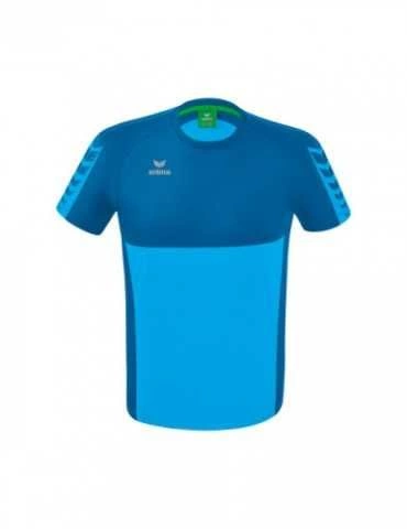 T-shirt Six Wings Erima Junior Bleu Clair - Espace-Handball.com