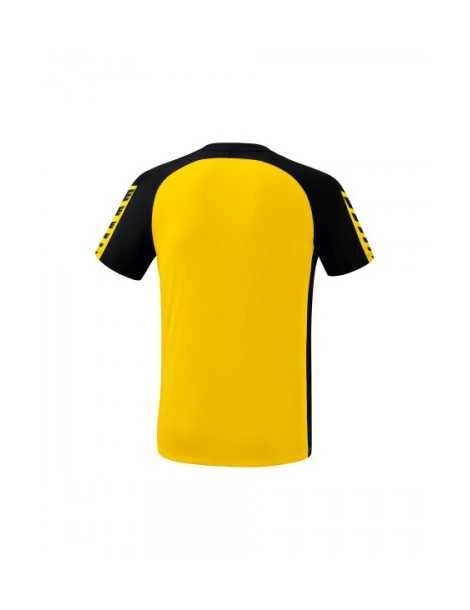 T-shirt Six Wings Erima Junior Jaune/Noir
