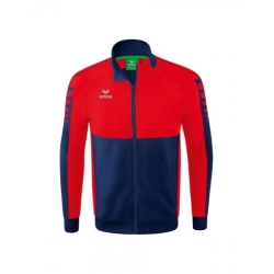 Veste Worker Six Wings Bleue/Rouge - Espace-Handball.com