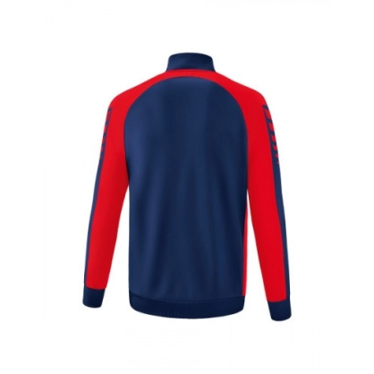Veste Worker Six Wings Bleue/Rouge - Espace-Handball.com