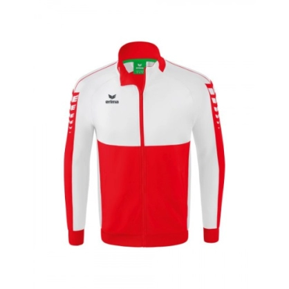 Veste Worker Six Wings Rouge/Blanc - Espace-Handball.com
