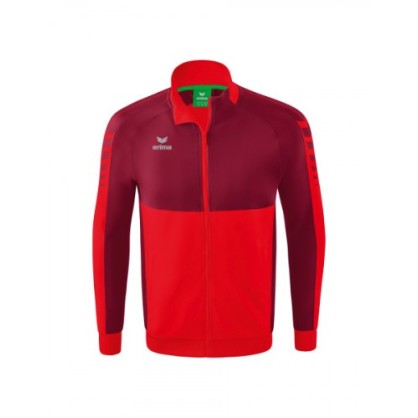 Veste Worker Six Wings Junior Rouge/Bordeaux - Espace-Handball.com