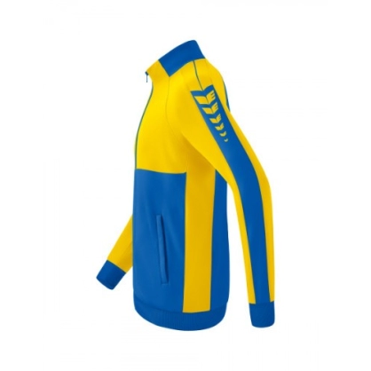 Veste Worker Six Wings Junior Bleue/Jaune - Espace-Handball.com