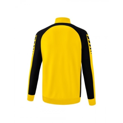 Veste Worker Six Wings Junior Jaune/Noir - Espace-Handball.com