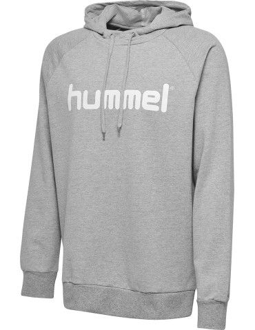 Sweat à Capuche Hummel Go Cotton Logon Gris