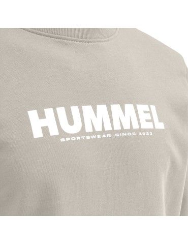 Sweat HML Legacy Hummel Beige | Le spécialiste handball espace-handball.com