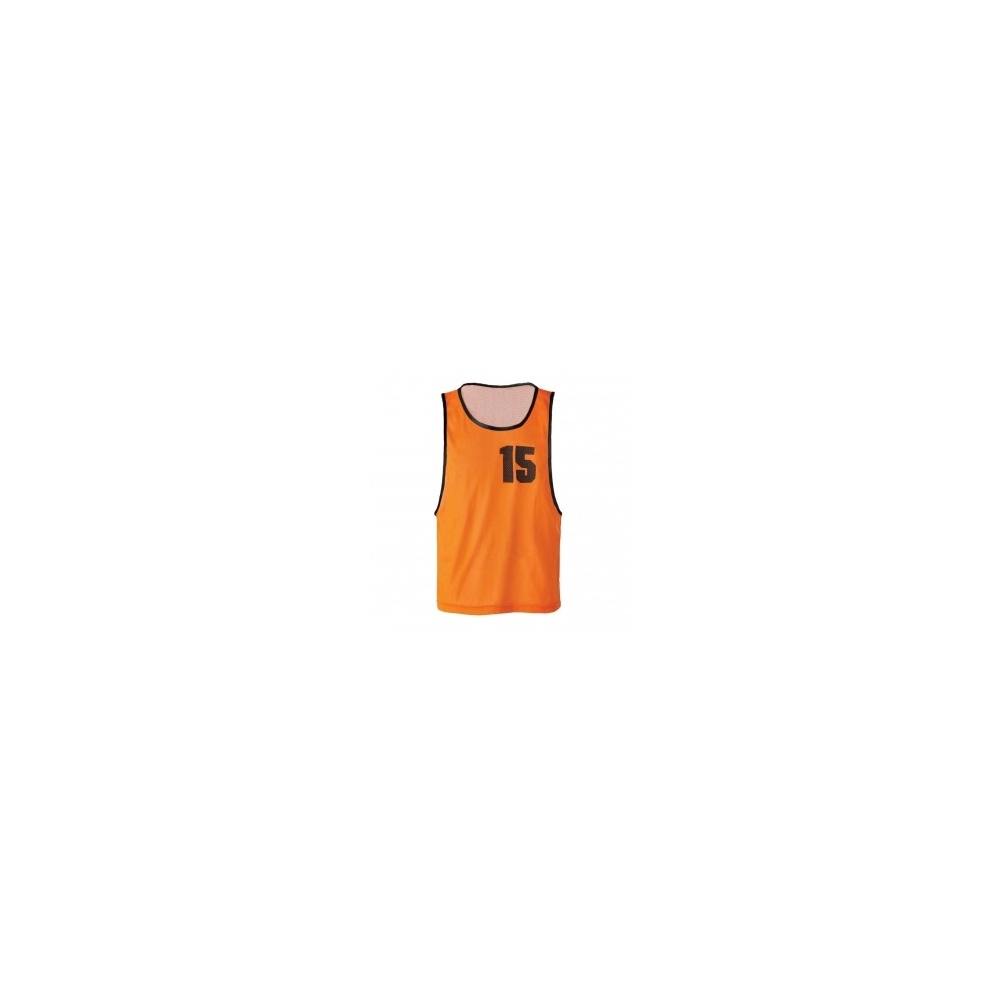 Lot de chasubles numérotées de 11 à 15