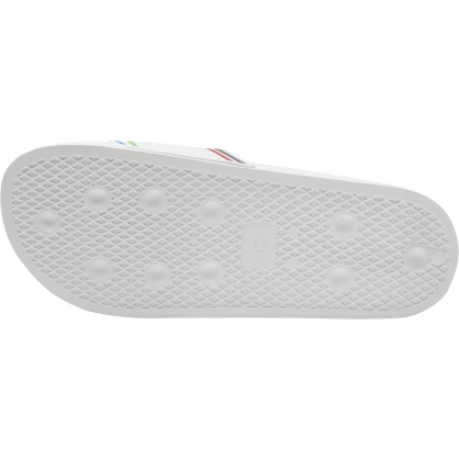 Claquettes Retro Hummel Blanches - Espace-Handball.com