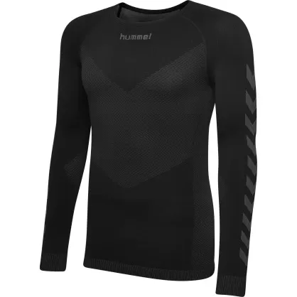 Sous Maillot Manches Longues Compression Hummel Noir - Espace-Handball.com