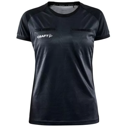 Maillot Arbitre Handball Femme Craft Noir - Espace-Handball.com