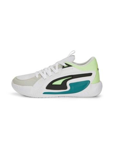 Chaussures Court Rider Puma Blanc/Vert