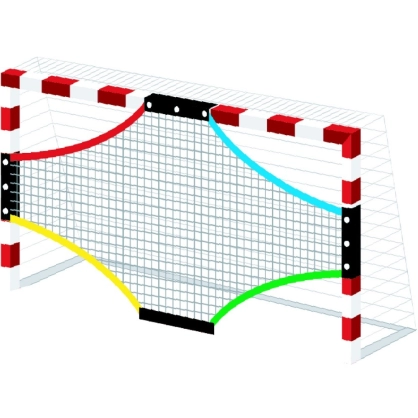 Cible de but en maille ajourée - Espace-Handball.com