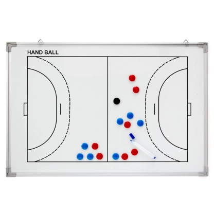 Tableau coach Adhésif et effaçable 45x30cm - Espace-Handball.com