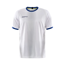 Maillot Progress 2.0 Graphic Craft blanc/roy Junior - Espace-Handball.com