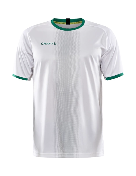 Maillot Progress 2.0 Graphic Craft blanc/vert Junior - Espace-Handball.com