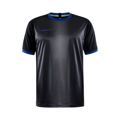 Maillot Progress 2.0 Graphic Craft noir/bleu Junior - Espace-Handball.com