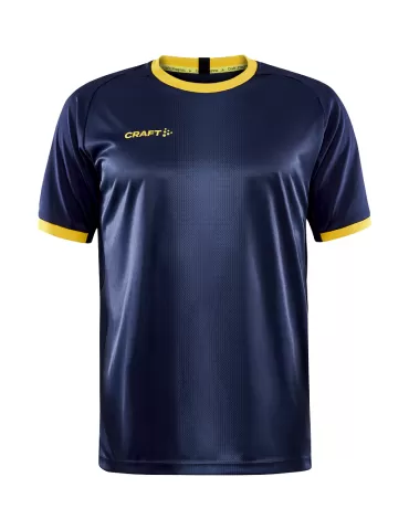 Maillot Progress 2.0 Graphic Craft marine/jaune Junior - Espace-Handball.com