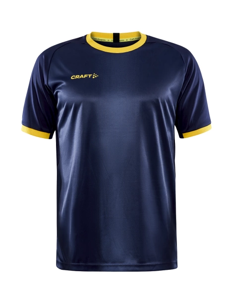 Maillot Progress 2.0 Graphic Craft marine/jaune Junior - Espace-Handball.com