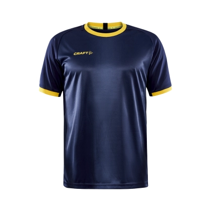 Maillot Progress 2.0 Graphic Craft marine/jaune Junior - Espace-Handball.com