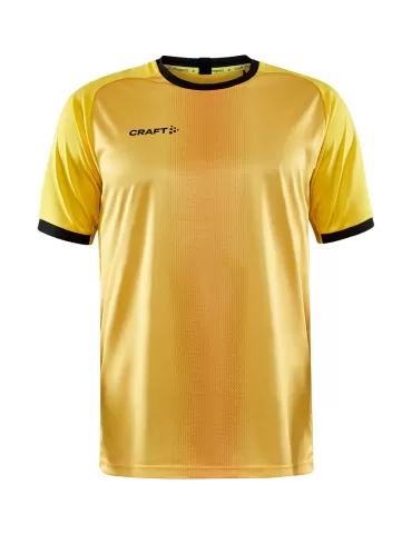 Maillot Progress 2.0 Graphic Craft jaune/noir Junior - Espace-Handball.com