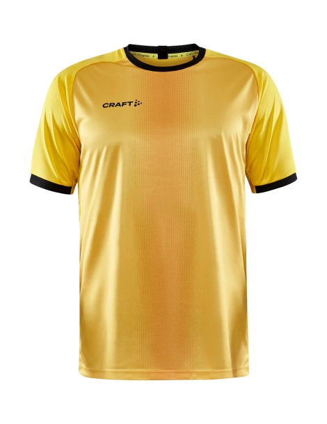 Maillot Progress 2.0 Graphic Craft jaune/noir Junior - Espace-Handball.com
