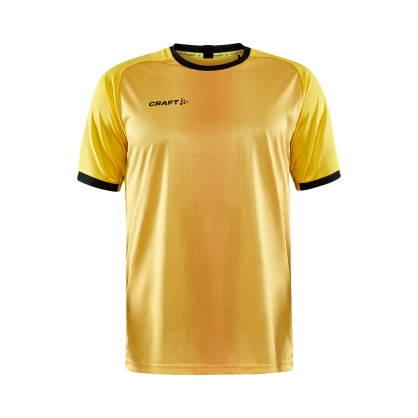 Maillot Progress 2.0 Graphic Craft jaune/noir Junior - Espace-Handball.com