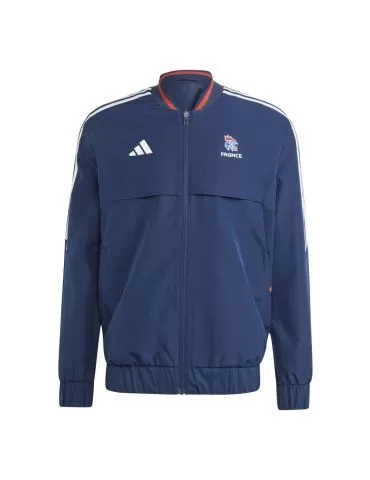 Veste Officielle Équipe de France FFHB Adidas | Le spécialiste handball espace-handball.com