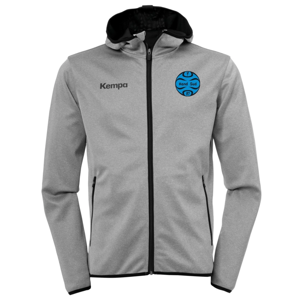 Veste zip à capuche KEMPA Hand sud 87 adulte/junior