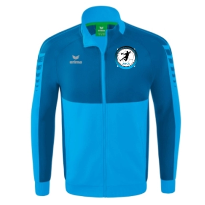Veste zip Femme ERIMA Bleu HBCF - Espace-Handball.com