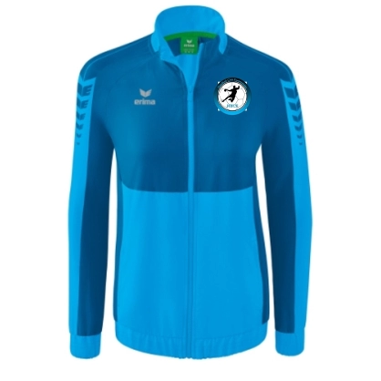 Veste zip Femme ERIMA Bleu HBCF - Espace-Handball.com