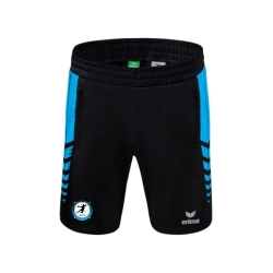 Short ERIMA Bleu Femme HBCF - Espace-Handball.com
