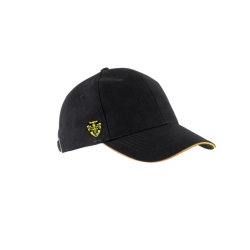Casquette Noir/Jaune CAL Handball | espace-handball.com