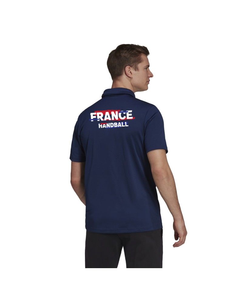 Polo Officiel Supporter France Handball Adidas | Le spécialiste handball espace-handball.com