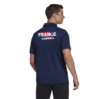 Polo Officiel Supporter France Handball Adidas | Le spécialiste handball espace-handball.com