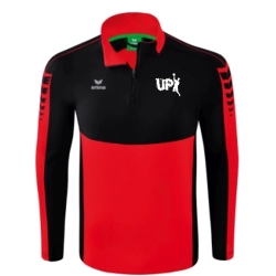 Veste 3/4 zip en polyester ERIMA Adulte/Junior UPI Handball| espace-handball.com