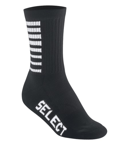 Chaussettes Basic Sélect Noir/Blanc | Le spécialiste handball espace-handball.com