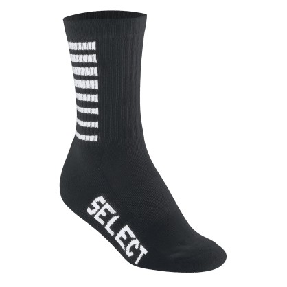Chaussettes Basic Sélect Noir/Blanc - Espace-Handball.com