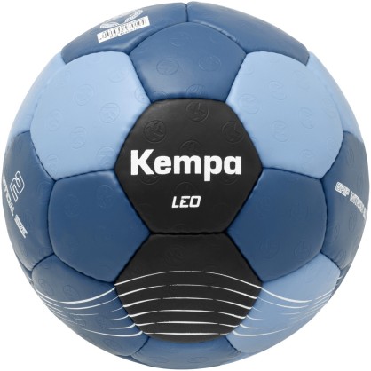 Ballon Leo Kempa Bleu | Le spécialiste handball espace-handball.com
