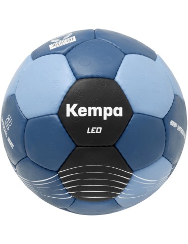 Ballon Leo Kempa Bleu | Le spécialiste handball espace-handball.com